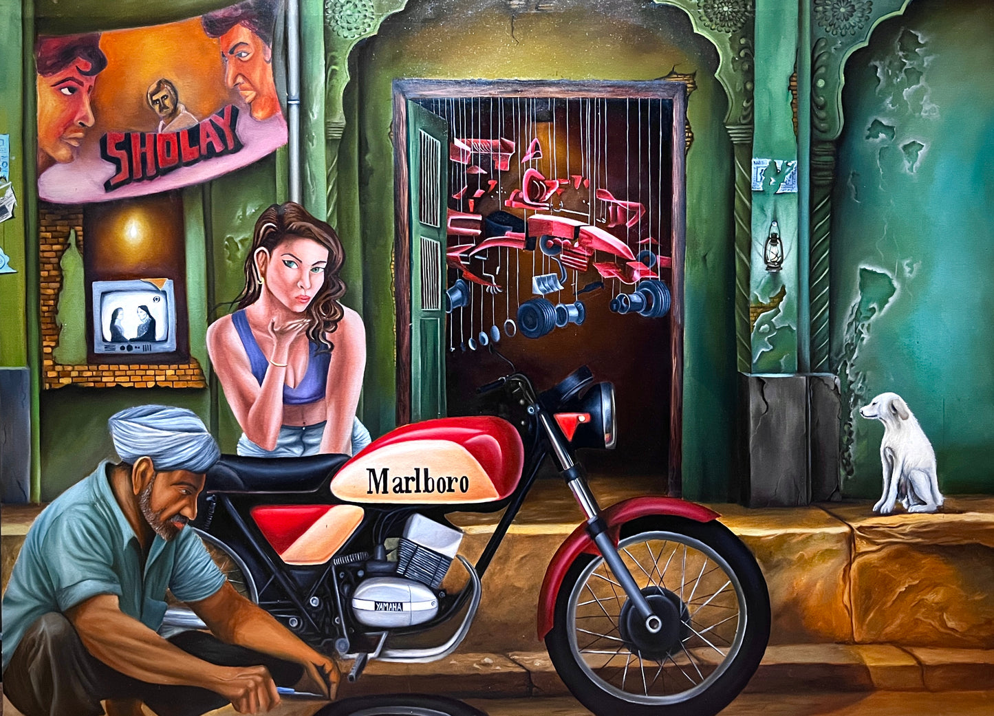 Miss in the Lane of Mistri